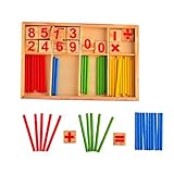 Counting Rods, YIFAN Baby Counting Sticks Math Tools Preschool Educational Toys [並行輸入品]