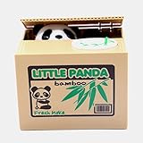 Huele Stealing Coinパンダボックス – 貯金箱 – Panda Bear – English Speaking