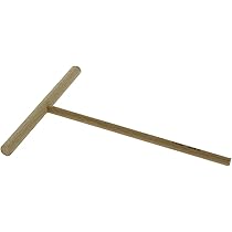 クレープ用トンボ（縞黒檀製） Amazon | 縞黒檀製クレープ用トンボ（クレープ鉄板35cm~40cm