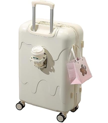 Amazon.co.jp: [HappyBoom] スーツケース カップホルダー付き キャリー
