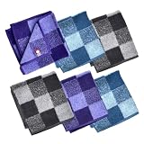 ORI365 今治タオル ハンドタオル 6枚セット ハンカチ 吸水 綿100% 日本製 25×25cm タオルハンカチ (ラウンドスクエア6枚)
