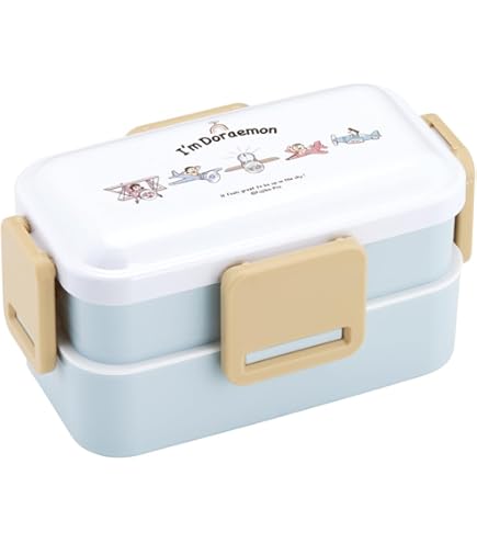 Amazon | ドラえもん 弁当箱 ランチボックス 二段 抗菌 お弁当箱