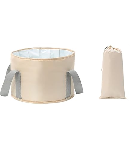 Amazon.co.jp: OBAKETSU 渡辺金属工業 足湯オバケツ アイボリー AYI30