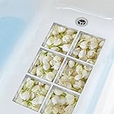 amazingwallジャスミン花3d DIY安全浴槽シャワーアンチスリップ防水ステッカー5.9 X 5.9 " 6個/セット
