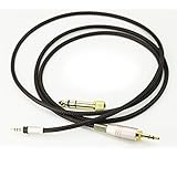 NewFantasia 交換用オーディオアップグレードケーブル ゼンハイザー HD4.40 HD 4.40 BT HD4.50 HD 4.50 BTNC HD4.30i HD4.30G ヘッドフォン用 1.2メートル/4フィート