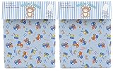 Honey Baby Road Work Toddler Bed or Crib Sheets (100% Cotton) by Snugly Baby