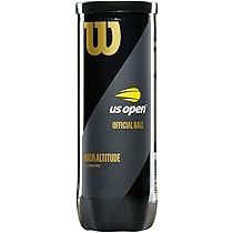 Amazon | Wilson USオープンハイ高度テニスボール - 3ボール缶