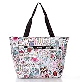 formanism カラフル 多柄 キュート ガーリー マザーズ トート バッグ レディース (F)
