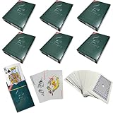 Felimoa トランプ 紙 バカラ マジック 手品 使い捨て ポーカー 6パックセット