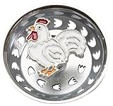 French Rooster Country Kitchen Sink Strainer Drain Decor [並行輸入品]