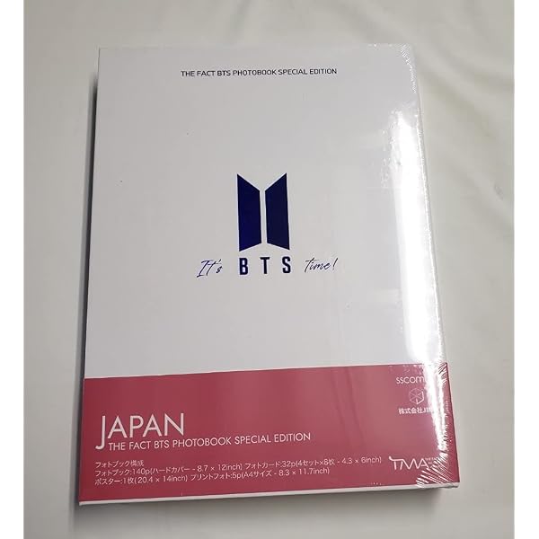 Amazon.co.jp: BTS 写真集 フォトブック 公式 THE FACT BTS PHOTO BOOK