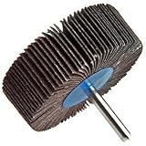 Forney 60183 Mounted Flap Wheel with 1/4-Inch Shank 3-Inch-by-1-Inch 120-Grit [並行輸入品]