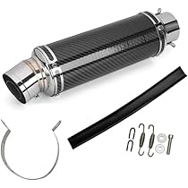 Amazon | Willthinleye 汎用60.5mm スリップオン サイレンサー