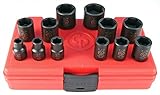 Chicago Pneumatic SS3012 3/8' Drive 12 Piece SAE Impact Socket Set [並行輸入品]