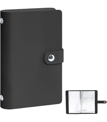 早い者勝ち　韓国　バインダー　レザー　貯金　リフィル　ホワイト 早い者勝ち韓国貯金アクリルバインダーミニバインダー手帳a8