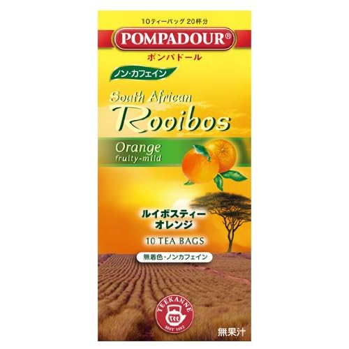 日本緑茶センター ポンパドール ルイボスティー オレンジ