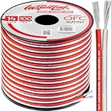 Marine 14 AWG Gauge Speaker Wire Cable, Tinned OFC (100 Feet) by Install Link
