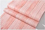 壁紙 シール 木目 模様 60cm × 10m 木 DIY 模様替え リフォーム ( ピンク )
