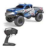 LOUJIN RC オフロード トラック RC カー リモート コントロール カー フル プロポーショナル 1/10 2.4GHz 4WD 15km/h クライミング カー RTR おもちゃ キッズ ボーイズ用