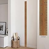 VanBest Ruler Wall Sticker Growth Height Chart Measuring Height Removable Wall Decal Children Kids B