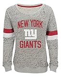 NFL Girls 716 " My City」長袖ボートネックプルオーバースウェットシャツ グレイ