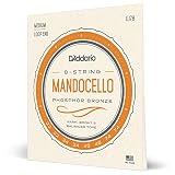 D'Addario ダダリオ マンドチェロ弦 フォスファーブロンズ .022-.074 EJ78 【国内正規品】