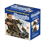 (Camoflauge) - Snuggie Fleece Blanket with Sleeves, Camoflauge