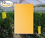 虫除け シール 10枚/20枚入れ ユスリカ　チョウバエ 虫を強く粘り 接着剤 PC プラスチックボード 蛾 ショウジョウバエ 不快虫 除け ビニールハウス 野菜 農作物 保護 果樹園 対応 エコ 安