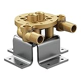 Moen TS50110 Arris Double Riser Floor Mount Tub Filler concrete Mounting System by Moen