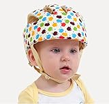 【tshop】 ベビー・子供・乳幼児 安全ヘルメット スポンジヘルメット サイズ調整可 ヘッドガード プロテクター保護ケガ防止 軽量 衝撃緩和 衝撃吸収 (カラフル) 【可愛いデザイン】