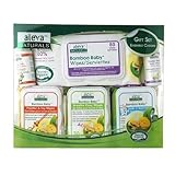 Aleva Naturals Bamboo Baby Wipes Gift Set 6 ea by Aleva Naturals [並行輸入品]