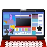 PDA工房 ディズニー ワンダフルドリームパソコン/アンパンマン カラーパソコンスマート用 ブルーライトカット[光沢] 保護 フィルム 日本製