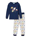 Sweet &ソフトBoys長袖パジャマセット男の子パジャマ – 幼児幼児用 カラー: ブルー