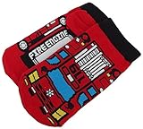 リンクス キッズソックス くる下 ISUZU 消防車 ポンプ車ELF 16cm ~ 20cm