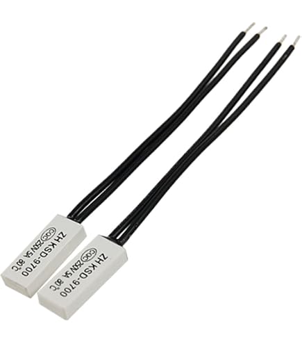 Amazon.co.jp: uxcell KSD9700サーモスタット 温度制御スイッチ 温度