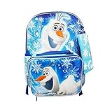 Disney's Frozen Olaf Backpack & Lunch Bag with Bonus Pencil Case [並行輸入品]