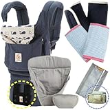 エルゴベビー 抱っこ紐（ベルト付） オリジナル/マリーン・インサート3III 【正規品2年間保証-SG認定付】パッド２個付