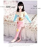 (チェリーレッド) CherryRed 子供 女の子 ファション パジャマ ルームウェア 部屋着 寝間着 上下2点セット 長袖 フリース 春秋向け リラックス 快適 気持ち良い コットン 160 ピン