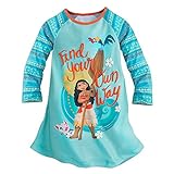 (ディズニー) Disney モアナと伝説の海 ナイトシャツ ネグリジェ ワンピース (5-6歳 (120cm)) [並行輸入品]