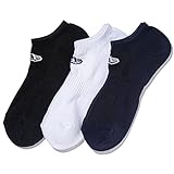 [ニューエラ] 靴下 ショート 3ペア ブラック/ホワイト/ネイビー 27-29cm SOCKS SHORT 3PAIRS MULTI