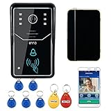 タッチキーキーホルダーDoorBellワイヤレスビデオドアホンホームインターホンシステムIR RFIDカメラ