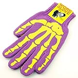 ワークグローブ スカルボーン SkullBone ニット手袋/軍手 WorkGlove-1-09.SkullBone 紫/黄