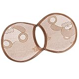 エルフ ベビー(Fairy Baby) 赤ちゃん夏用授乳 抱きパット 涼感 通気吸湿 (ブラウン,18*32cm)