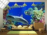 wall26 – 自己粘着壁紙大壁壁画シリーズ 100"x144" WMR-WP-X-DA27-100x24x6