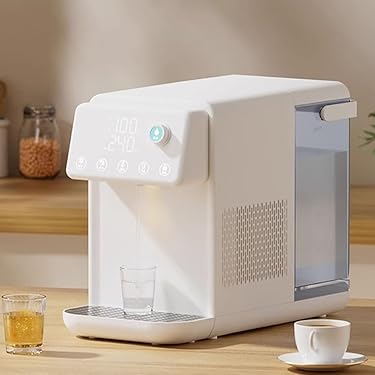 新品未使用 3秒即湯！卓上ウォーターサーバー・多機能ウォーターディスペンサー Amazon.co.jp 最新リリース: ウォーターディスペンサー・冷水器