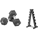 【Amazon限定ブランド】ボディテック(Bodytech) 六角ダンベル 2個セット