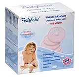 Disposable Breast Pads - 24 pcs -- Ultra Absorbent, Thin, Reliable & Non Slip