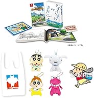【オリジナルデザインBOXでお届け】「クレヨンしんちゃん『オラと博士の夏休み』~おわらない七日間の旅~」プレミアムボックス -Switch +クレヨンしんちゃんグッズセット(サトーココノカドー柄レジ袋風エコバッグ、ぬいぐ