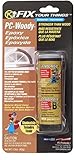 PC Products 23334 PC-Woody Two-Part Wood Repair Epoxy Paste, 1.5 oz in Two Jars, Tan [並行輸入品]