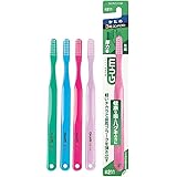 GUM(ガム) デンタル 歯ブラシ#211 [3列コンパクトヘッド かため 先細毛] 単品 ※色は選べません